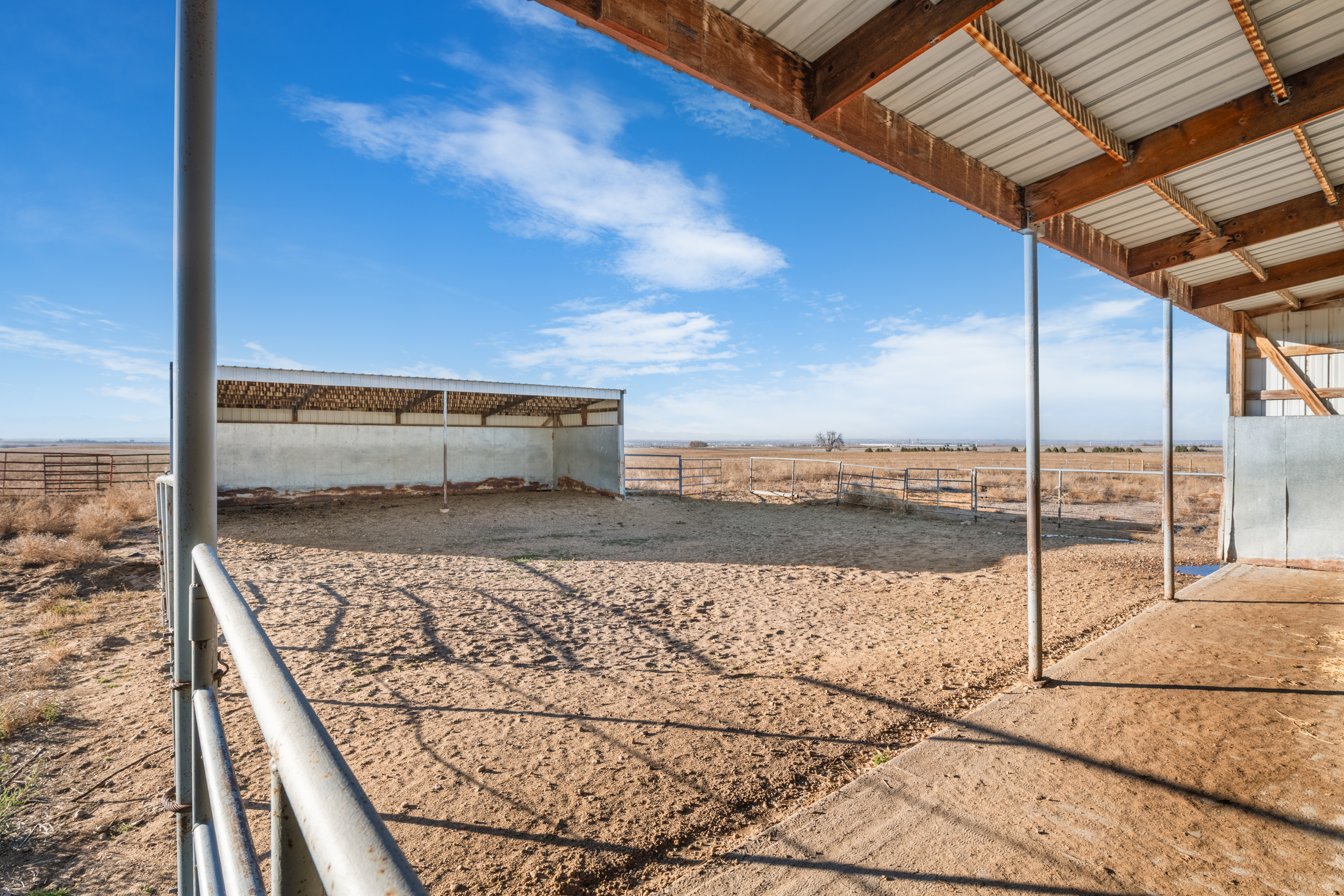 Look from gate in Dry Lot 1